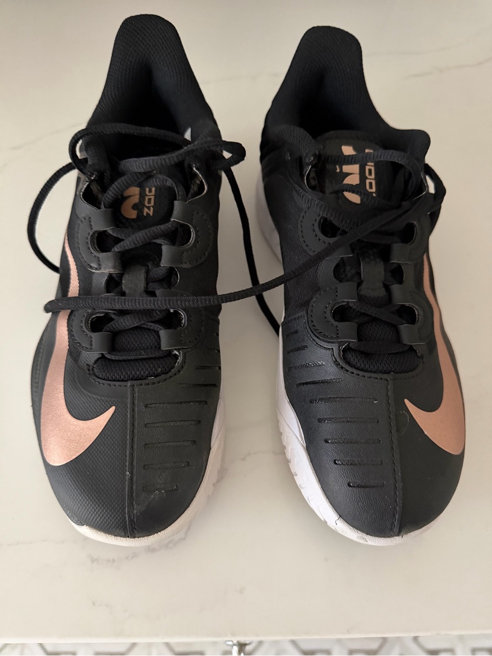 Worn Once Nike Black Air Zoom Tennis Shoes